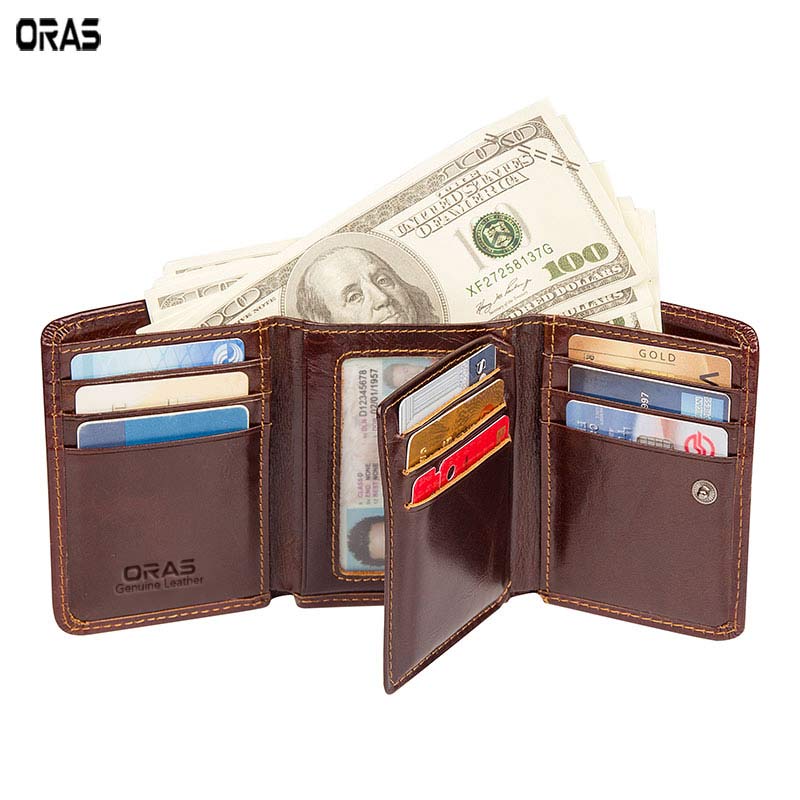 RA35A ORAS Premium Genuine Leather Wallet