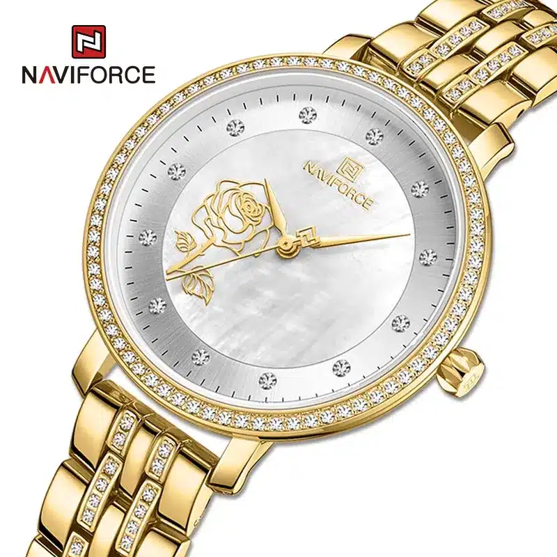NV141 NAVIFORCE NF5017 Luxury Fashion Elegant Ladies Watch