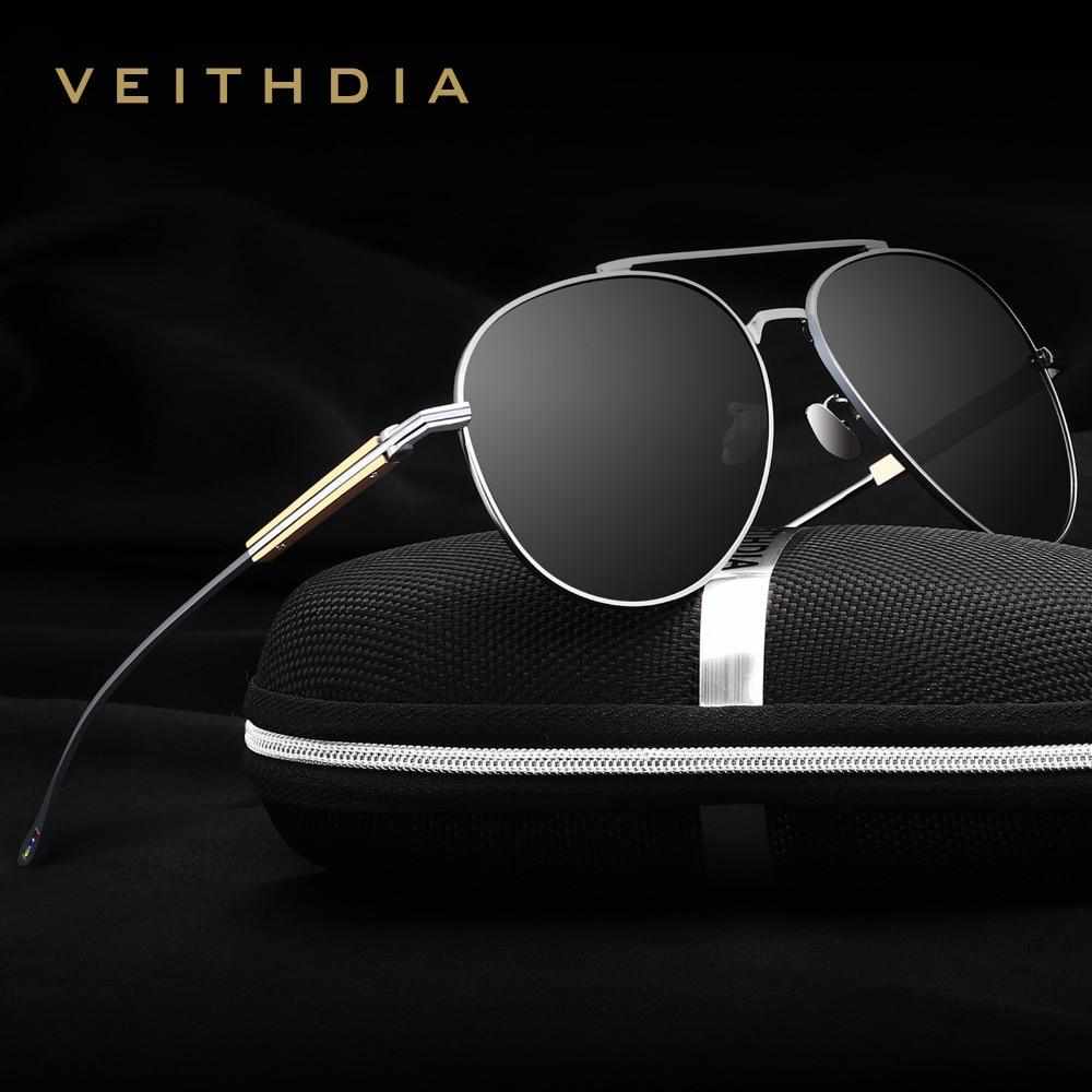A133 Veithdia 6521 Polarized UV400 Anti-reflective Sunglass