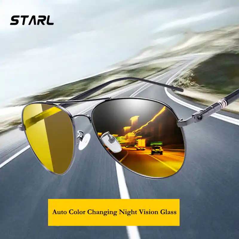 A338 STARL Color Changing Night Vision Sunglass