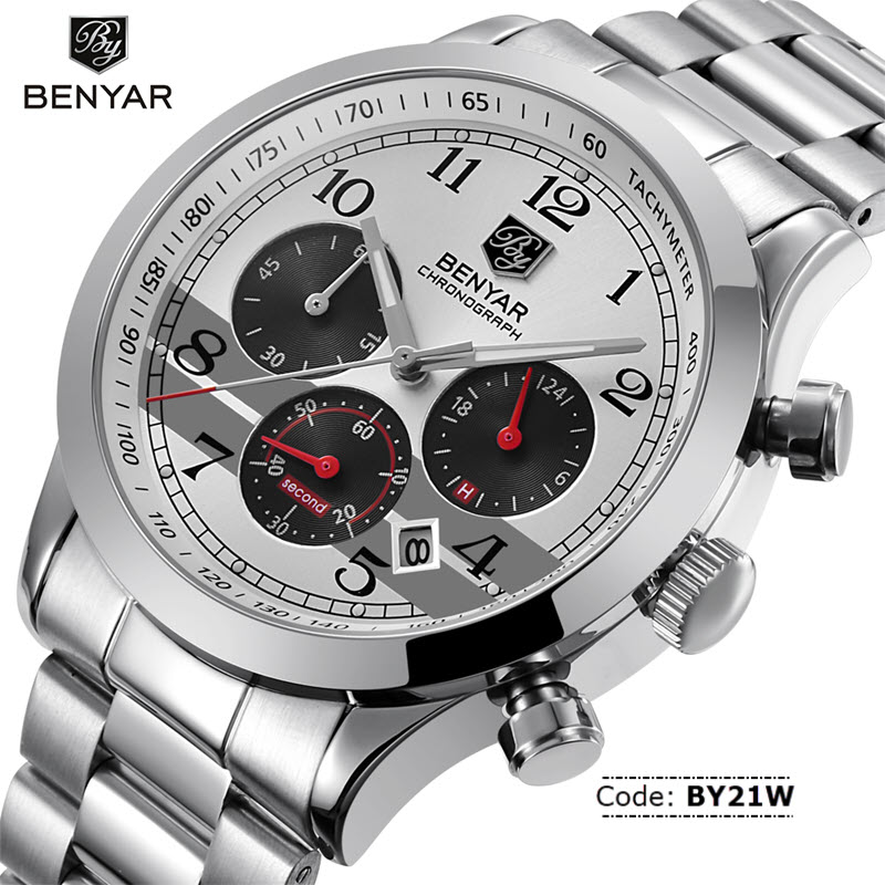 BY21W BENYAR 5107 Chronograph Watch