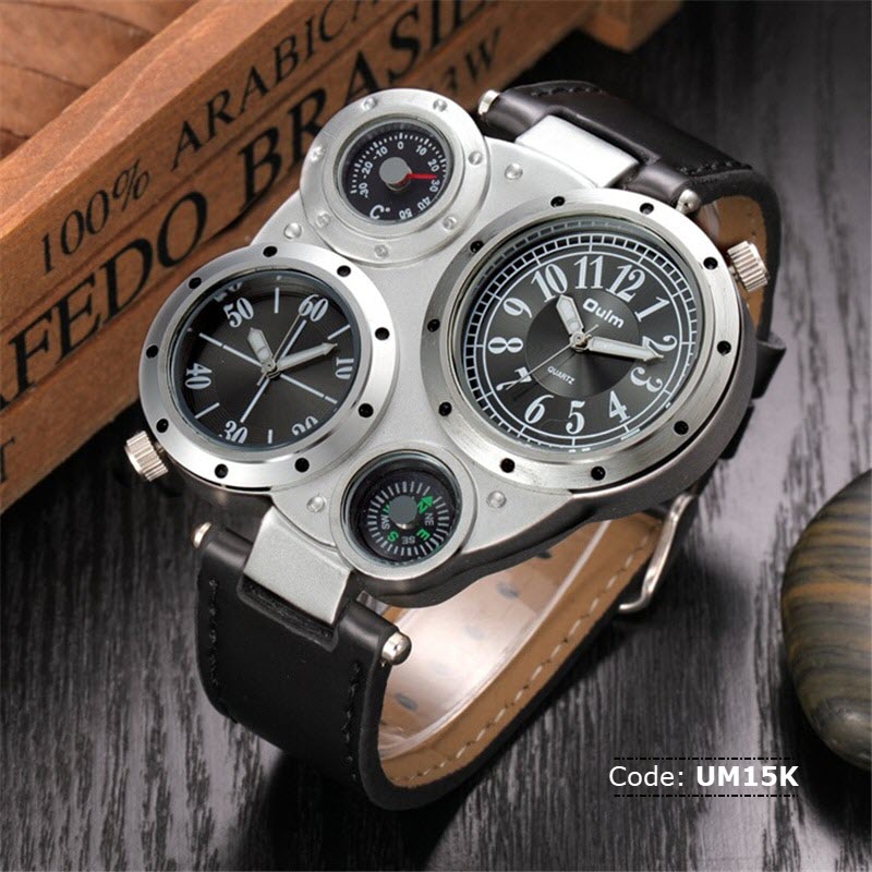 UM15K OULM 9415 Big Dial Watch For Men
