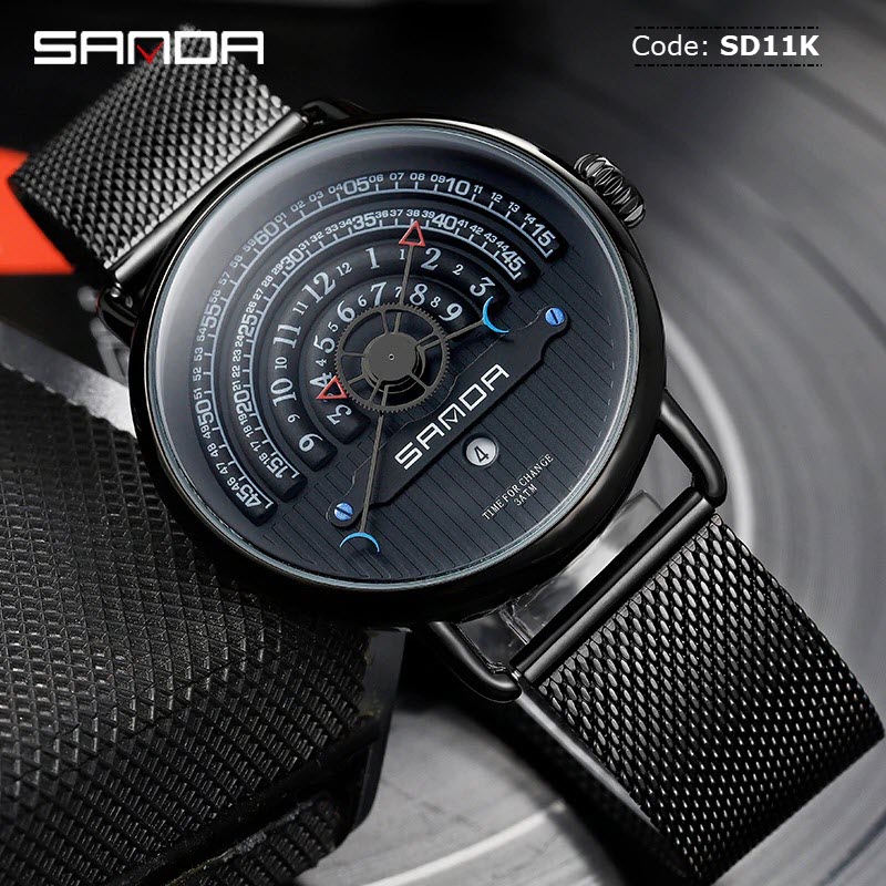 SD11K SANDA Fashion Chronograph Sport Watch