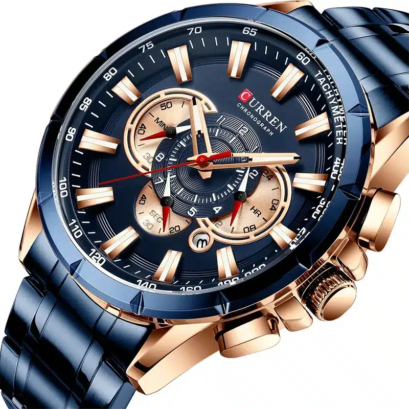CR35 CURREN 8363 Sports Chronograph Watch For Men