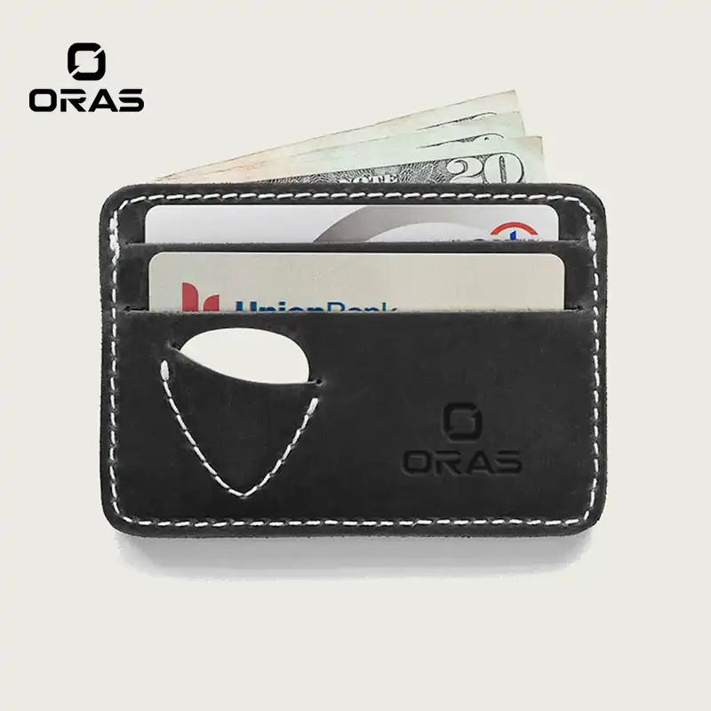RA97K ORAS Genuine Leather Card Holder Wallet