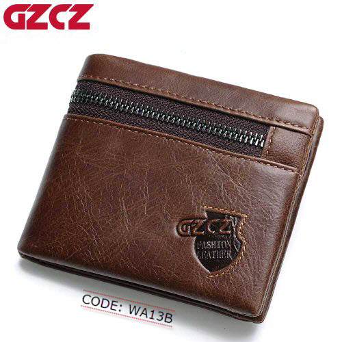 WA13B GZCZ Genuine Leather Wallet