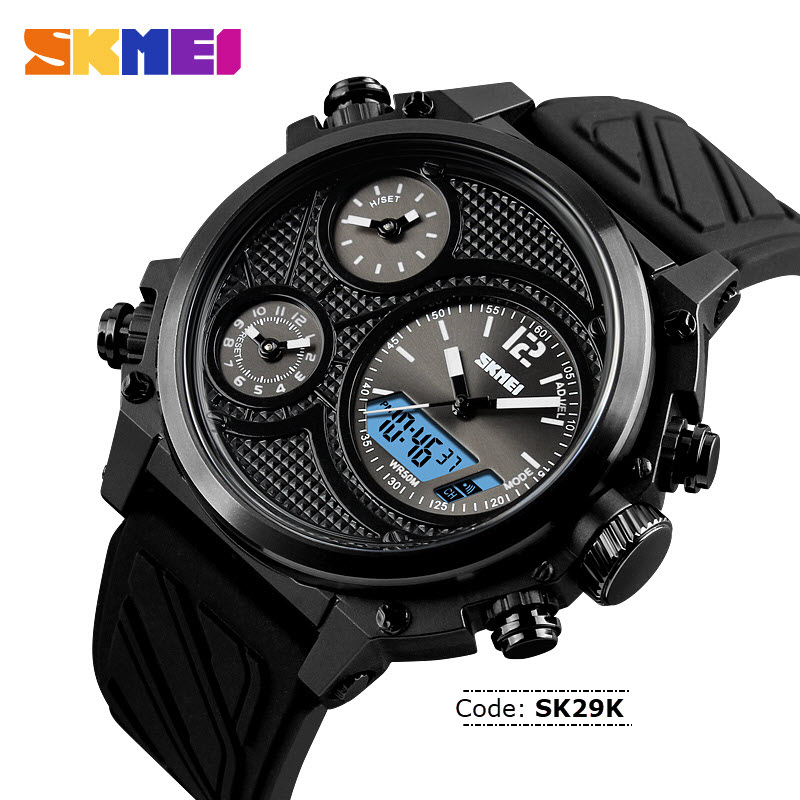 SK29K SKMEI Alarm Chronograph Military watch For Men