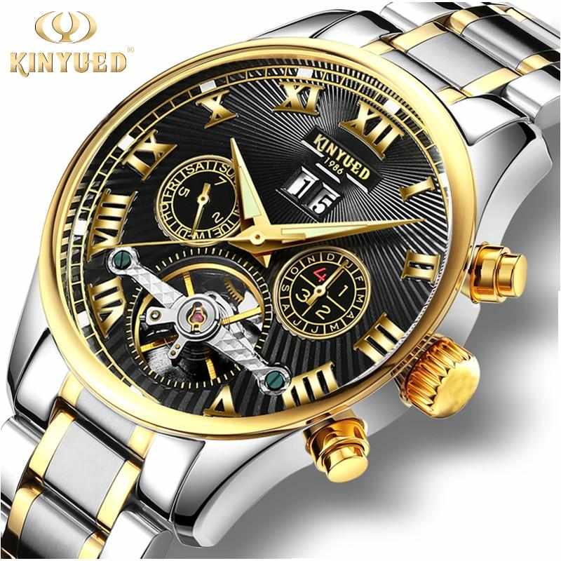 KY35K KINYUED Automatic Tourbillon Watch