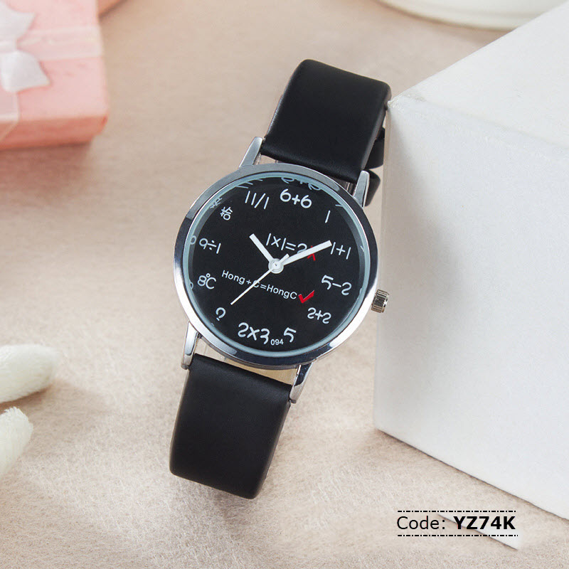 YZ74K YAZOLE Math Watch for Women