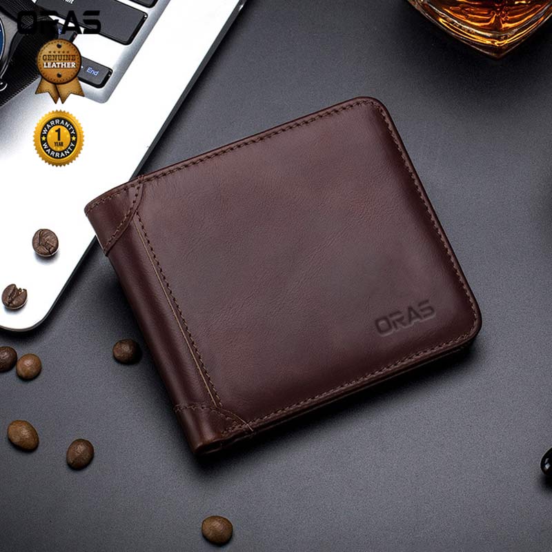 RA86C ORAS Genuine Leather Wallet for Men