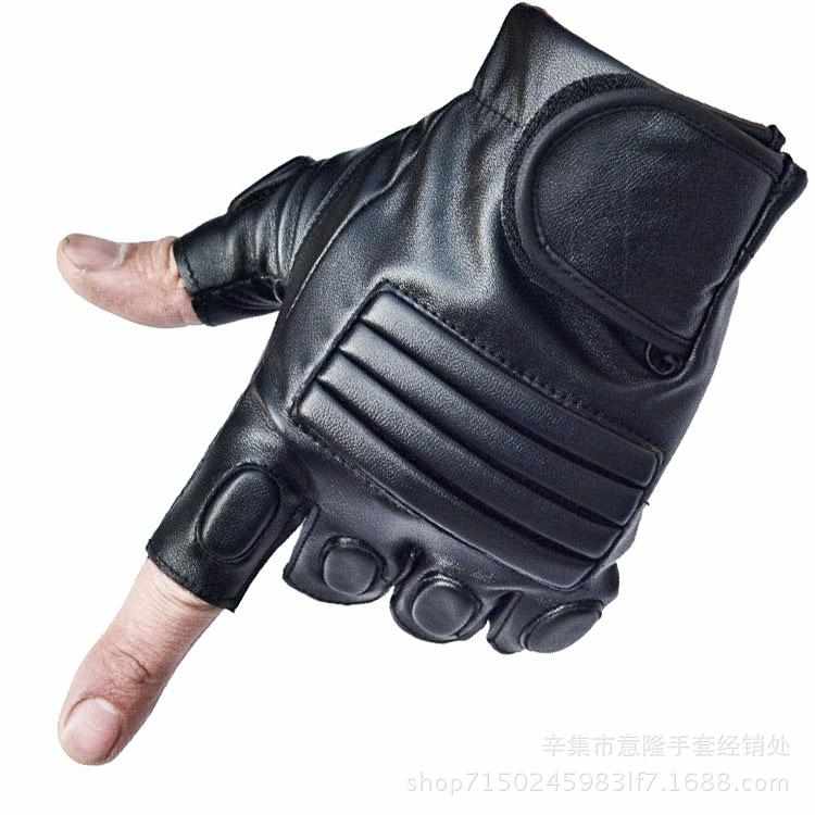 GL15K Tactical Adjustable Half Finger Driving Glove