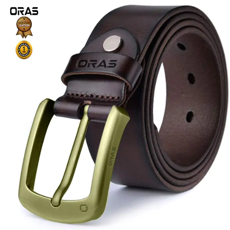 B639 ORAS Genuine Leather Belt for Men