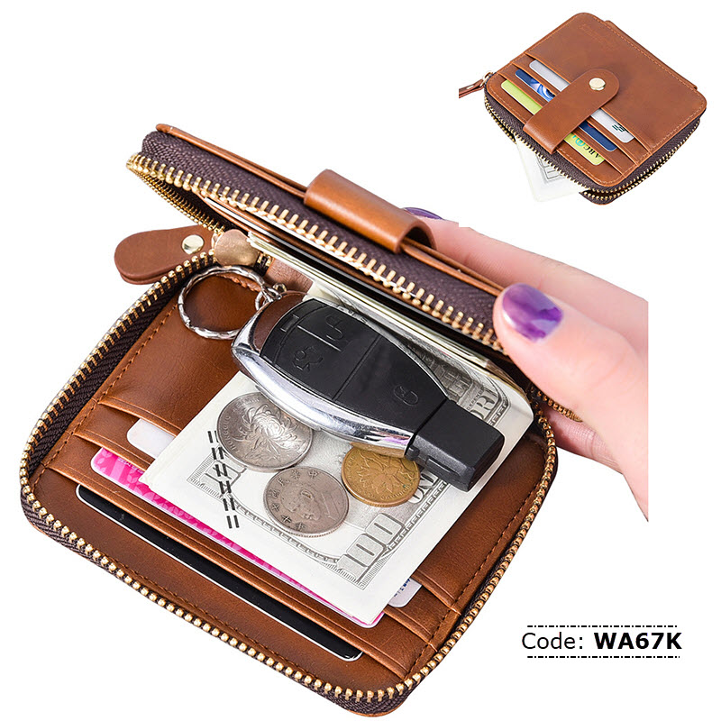 WA67B Leather Card Wallet