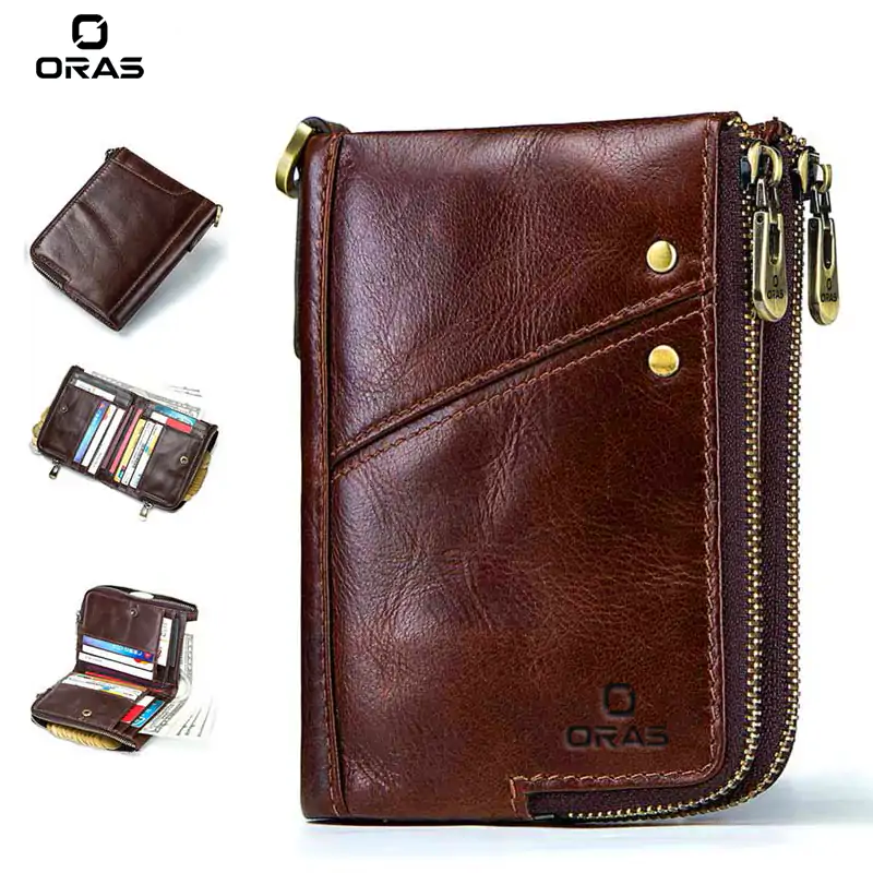 RA60C ORAS Genuine Leather Wallet for Men