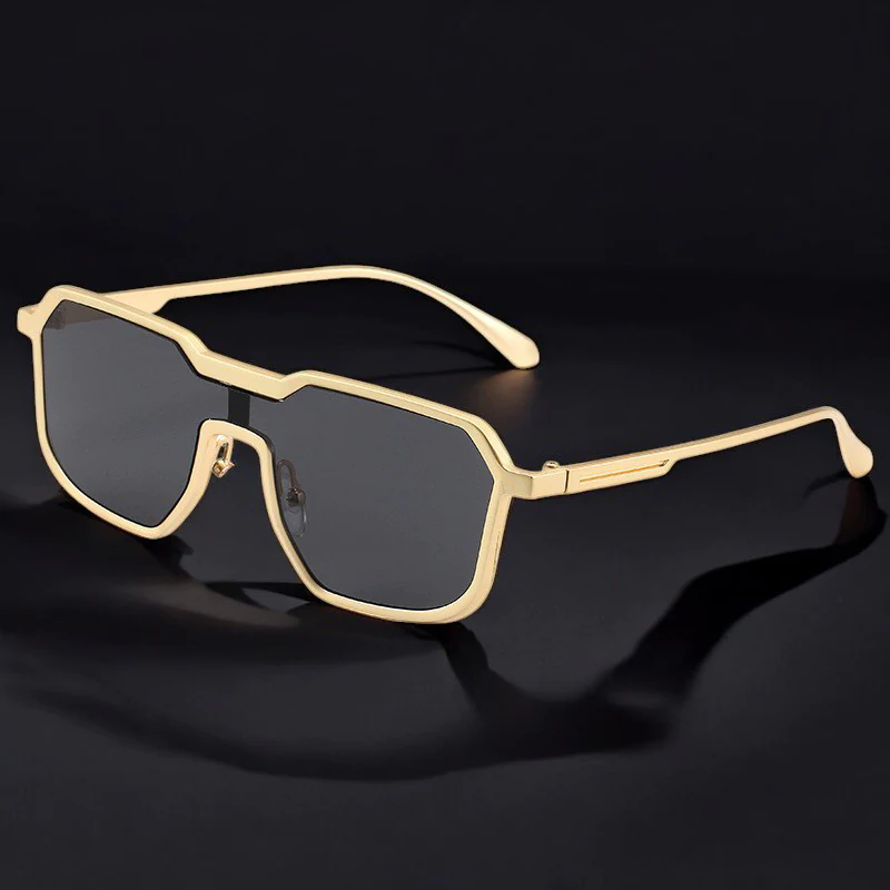 A736 STARL Retro Metal frame sunglasses for men