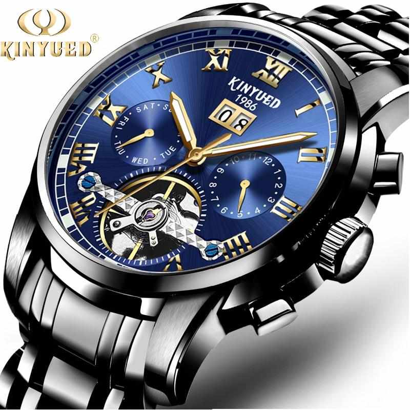 KY34K KINYUED Automatic Tourbillon Watch