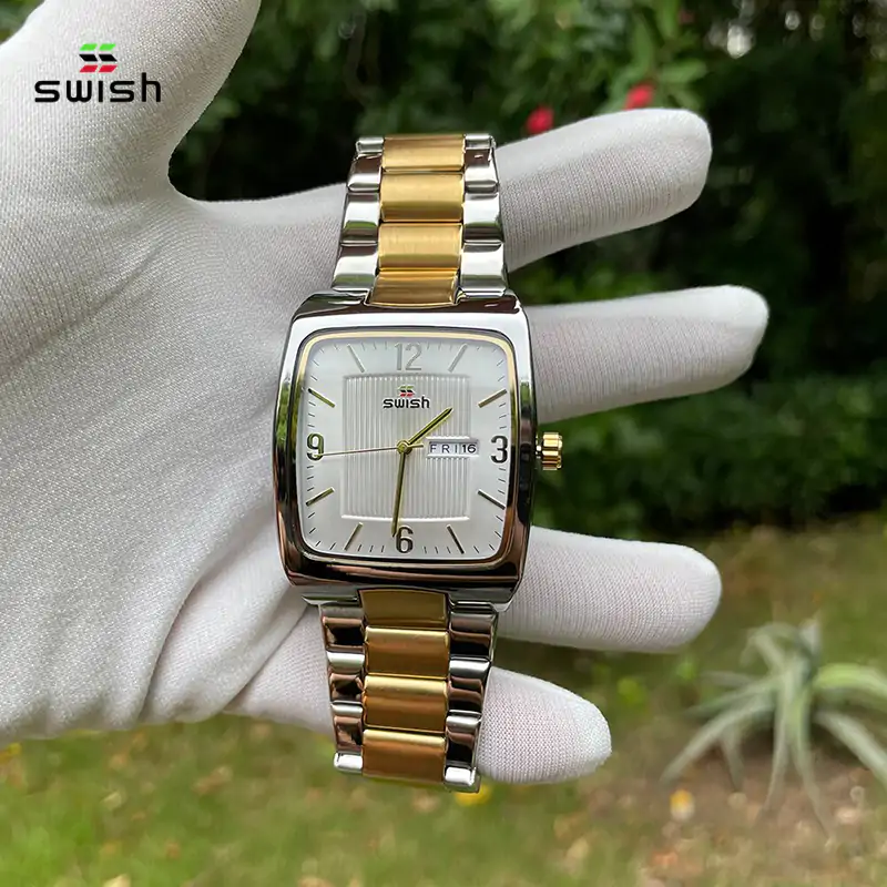 K1602 SWISH Square Business Watch for Men