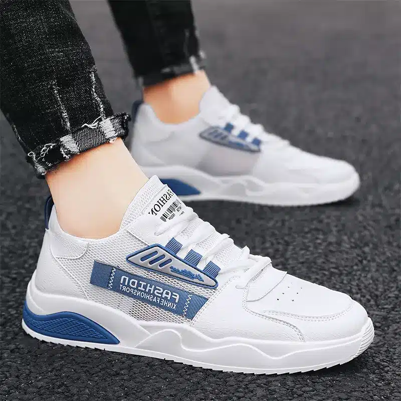 Z1010 Summer Men's Mesh Breathable Skate Shoes: Trendy Lightweight Sneakers