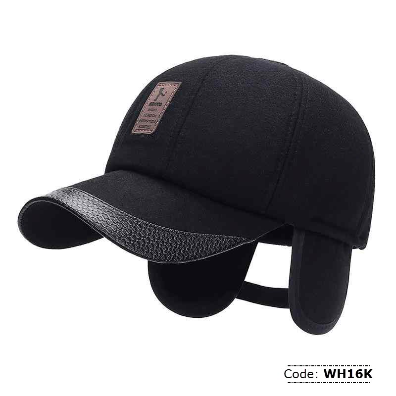 WH16K Winter Baseball Cap with Ear Flap