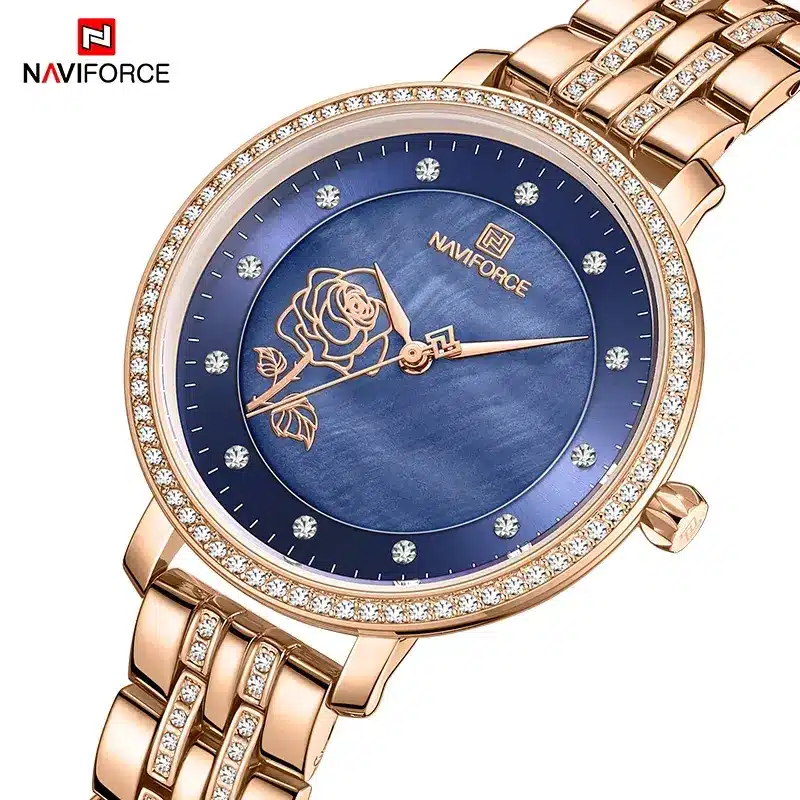 NV142 NAVIFORCE NF5017 Luxury Fashion Elegant Ladies Watch