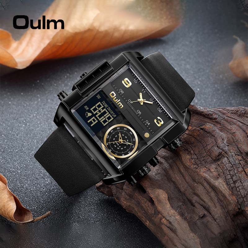 UM23K OULM Big Dial Sports Watch for Men