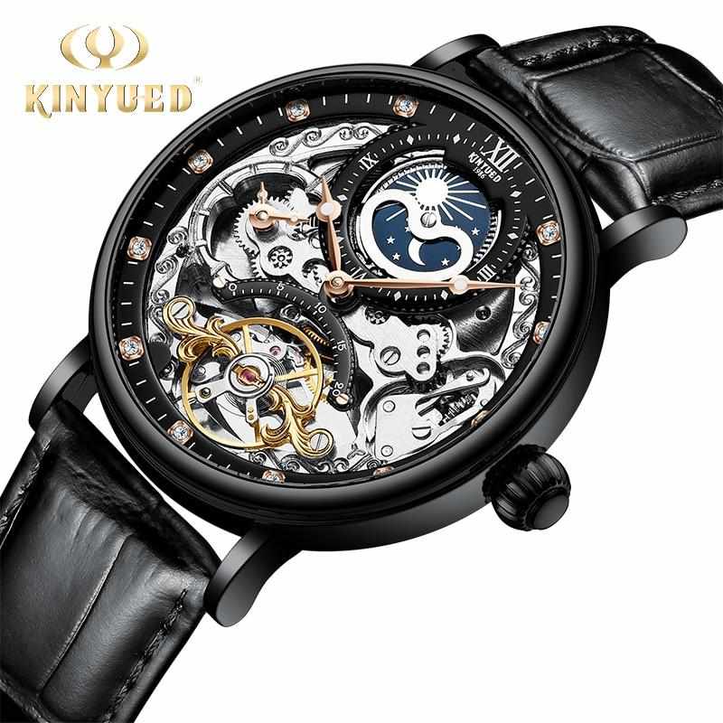 KY38K KINYUED Skeleton Automatic Watch