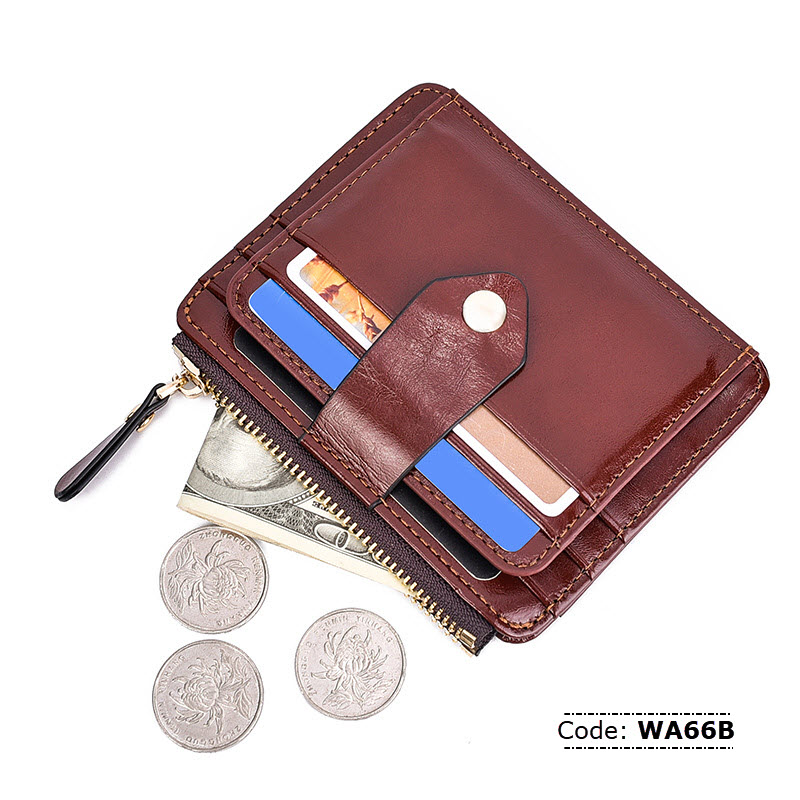 WA66B Leather Card Holder