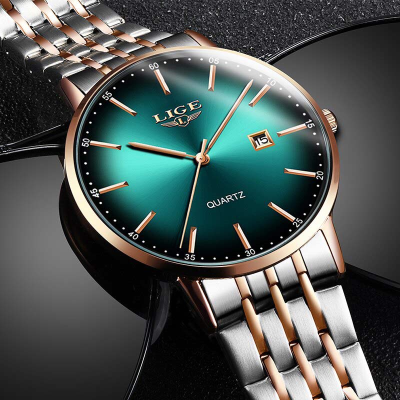 LG89E LIGE Luxury Fashion Watch for Men