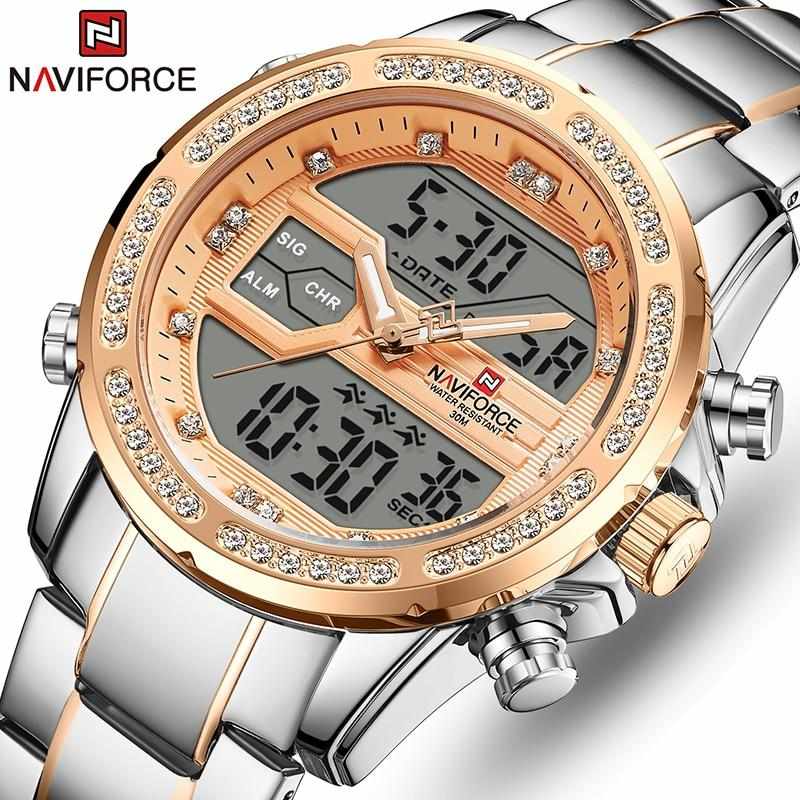 NV44A NAVIFORCE NF9190 Sports Dual Display Watch
