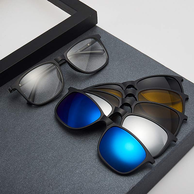 SG59A 5 In 1 Magnetic Swappable Sunglasses Lens