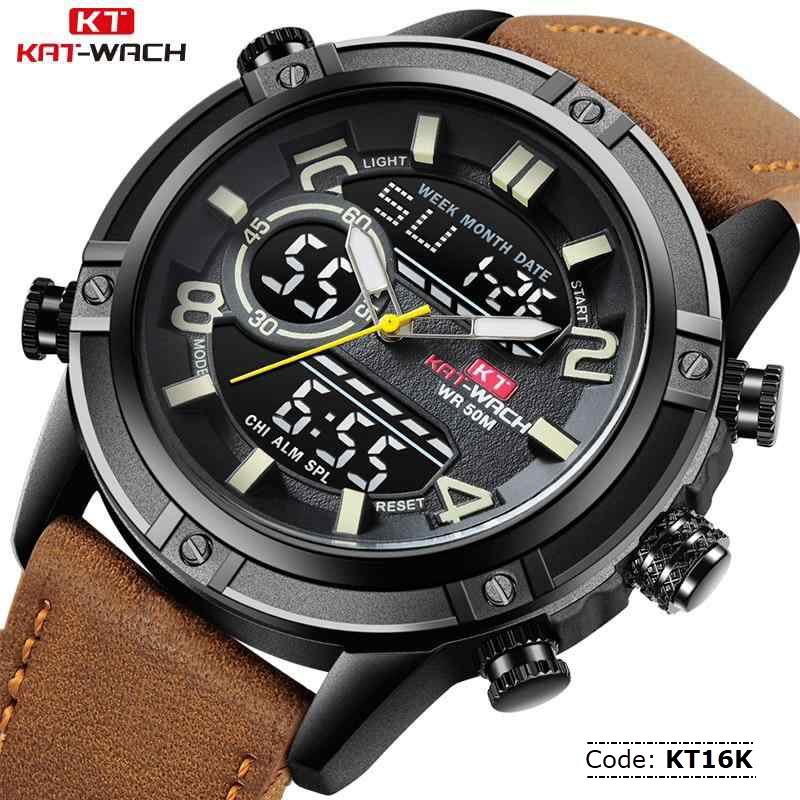 KT16K KAT-WACH 1807 Dual Display Watch