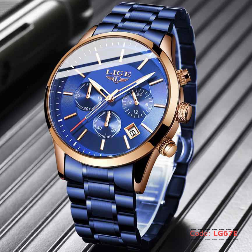 LG67E LIGE 9916 Fashion Chronograph Watch