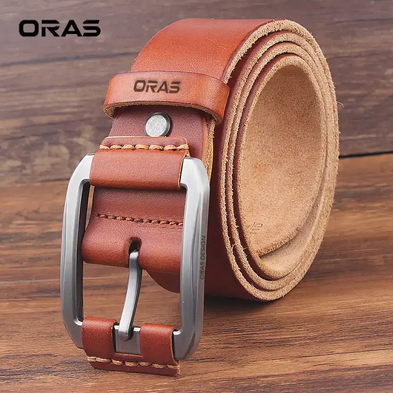 B623 ORAS Genuine Leather Belt for Men