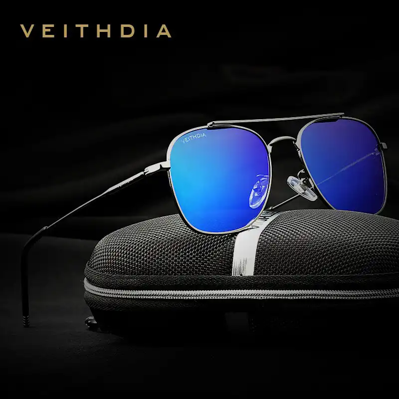 A219 Veithdia 3820 Polarized UV400 Anti-reflective Sunglass