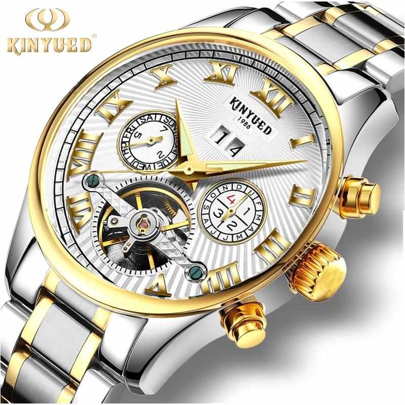 KY35W KINYUED Automatic Tourbillon Watch