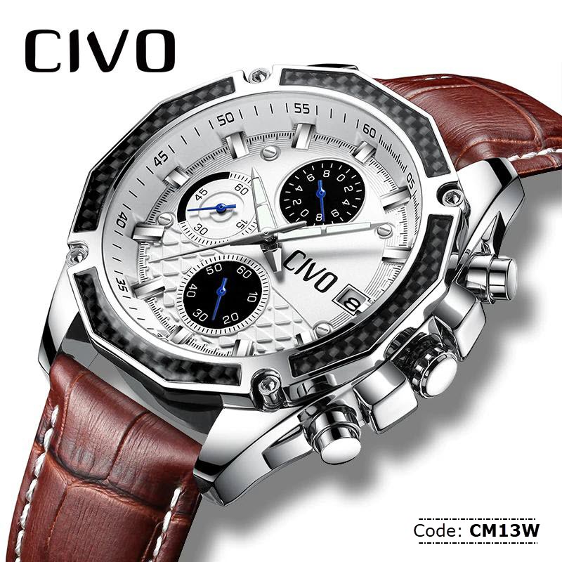 CM13W CIVO Business Chronograph Watch