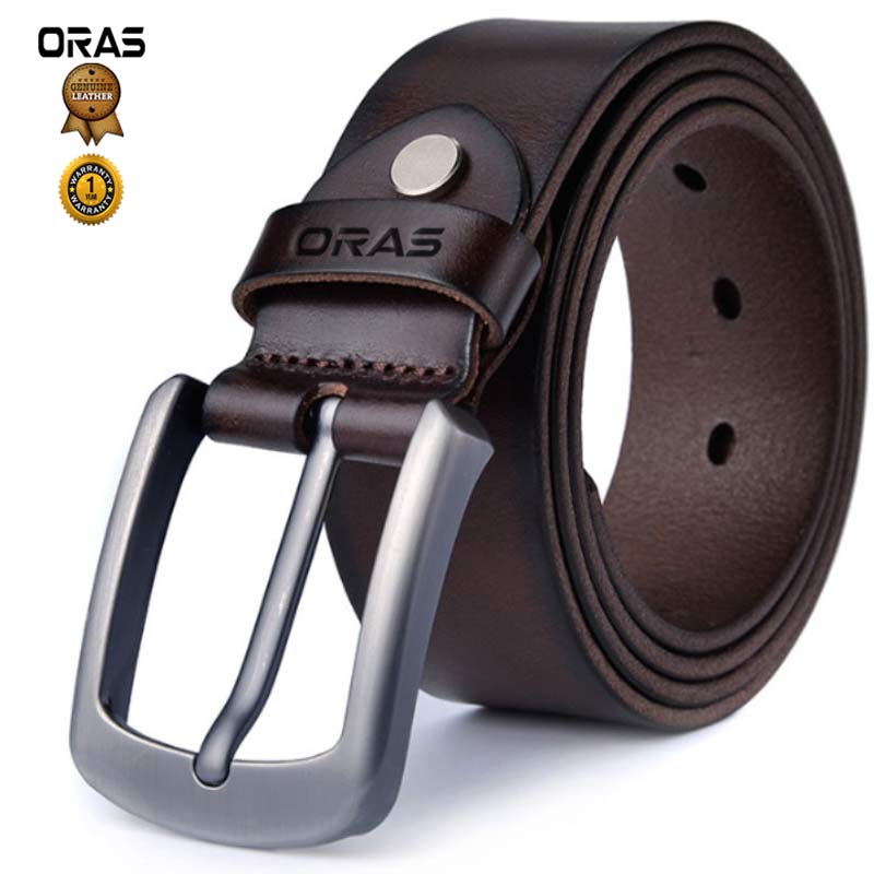 B605 ORAS Genuine Leather Belt for Men