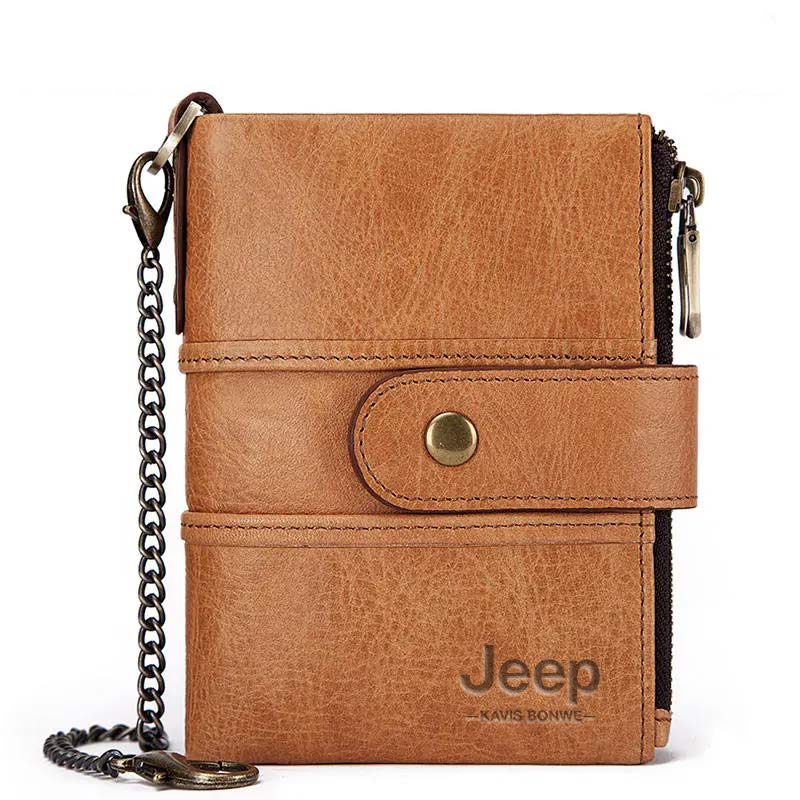 RA79N Jeep Genuine Leather Wallet for Men