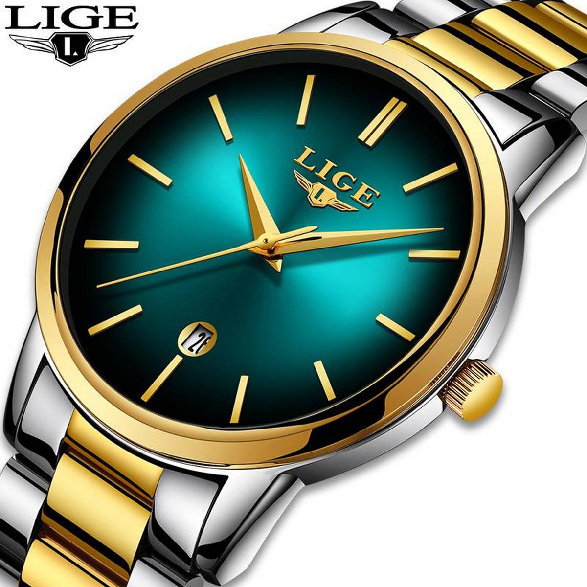 LG92E LIGE Luxury Fashion Watch for Men