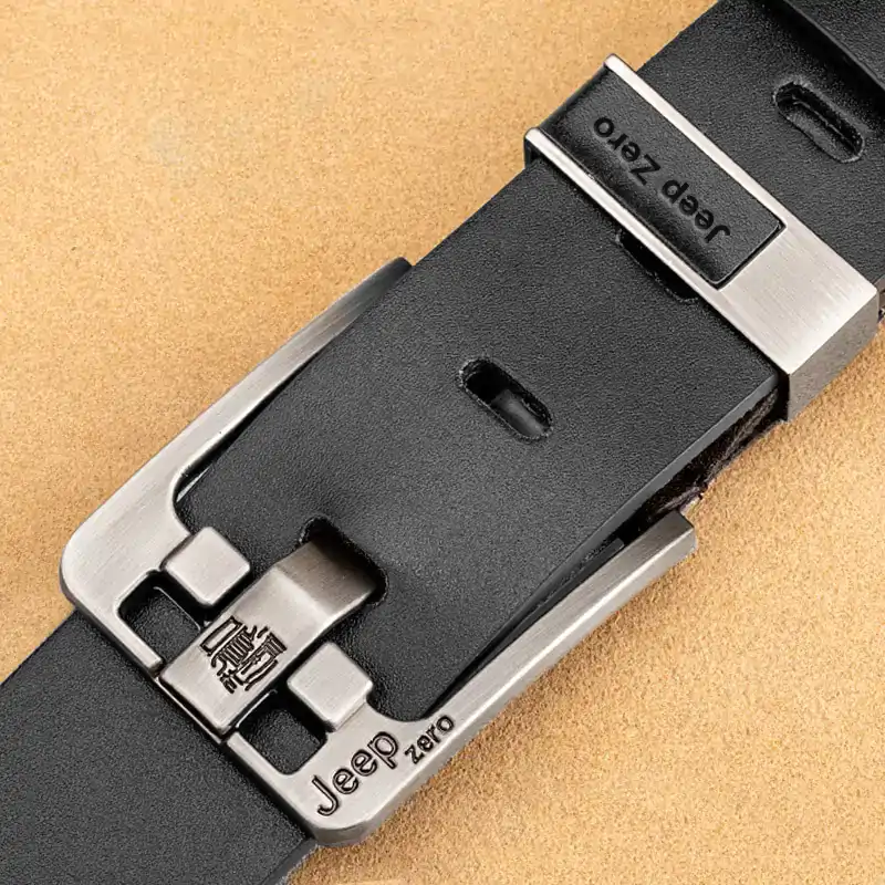 B229 Jeep Zero Genuine Leather Belt for Men