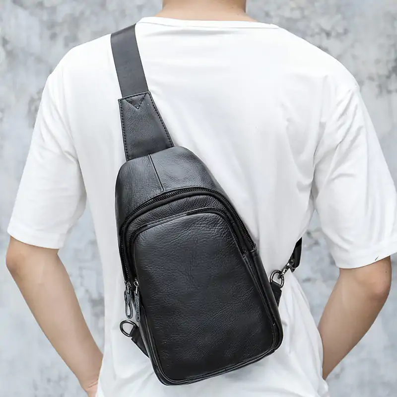 F143 ORAS Genuine Leather Shoulder Bag