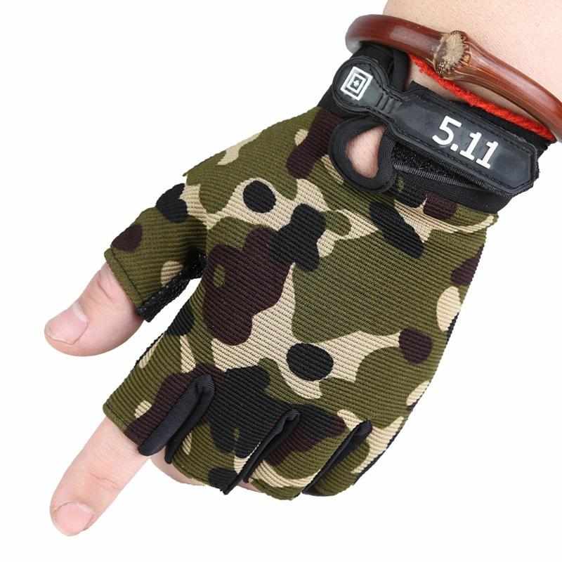 GL29A Tactical Adjustable Half Finger Driving Glove