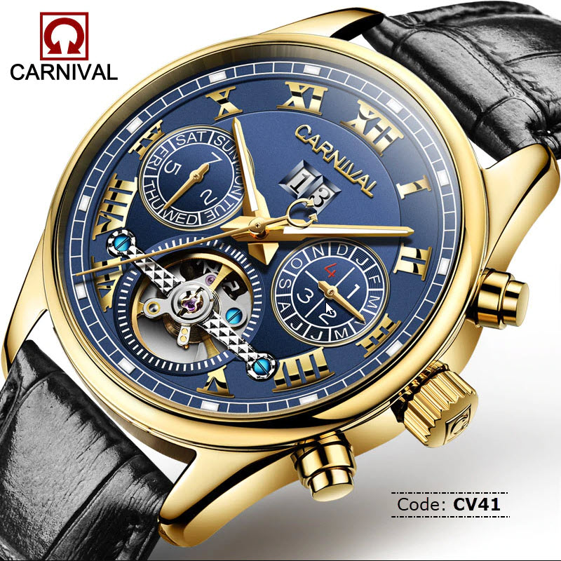 CV41 Carnival Mechanical Automatic Tourbillon Watch for Men