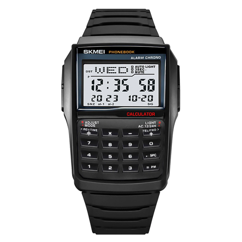 SK101K SKMEI Calculator Design Classic Fashion Watch