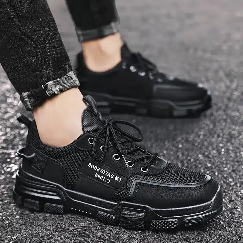Z1009 Men's Waterproof Work Boots: Slip-Resistant &amp; amp; Durable