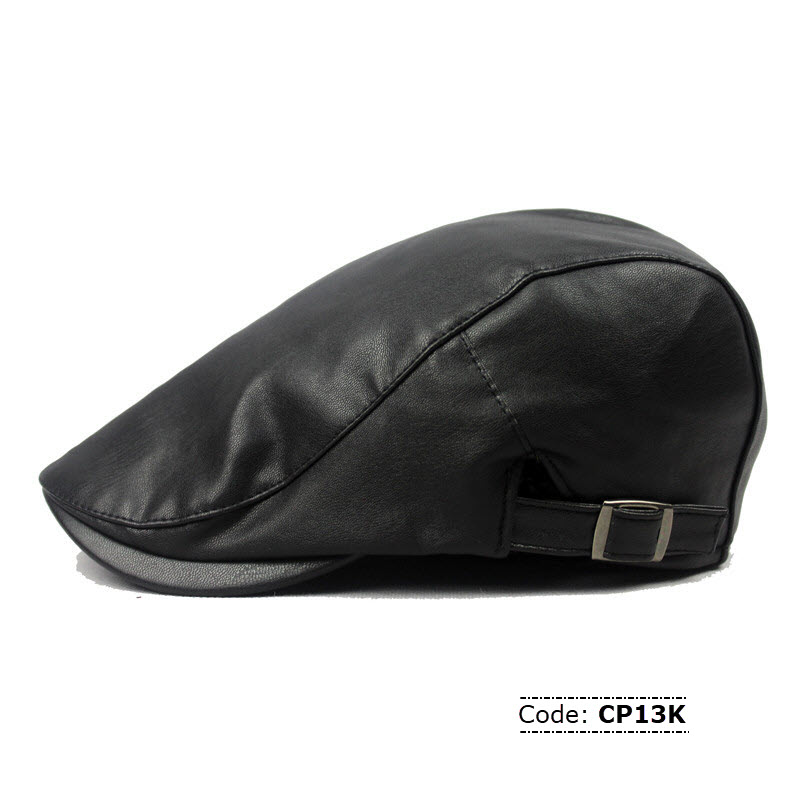 CP13K Leather Adjustable Cap for Men
