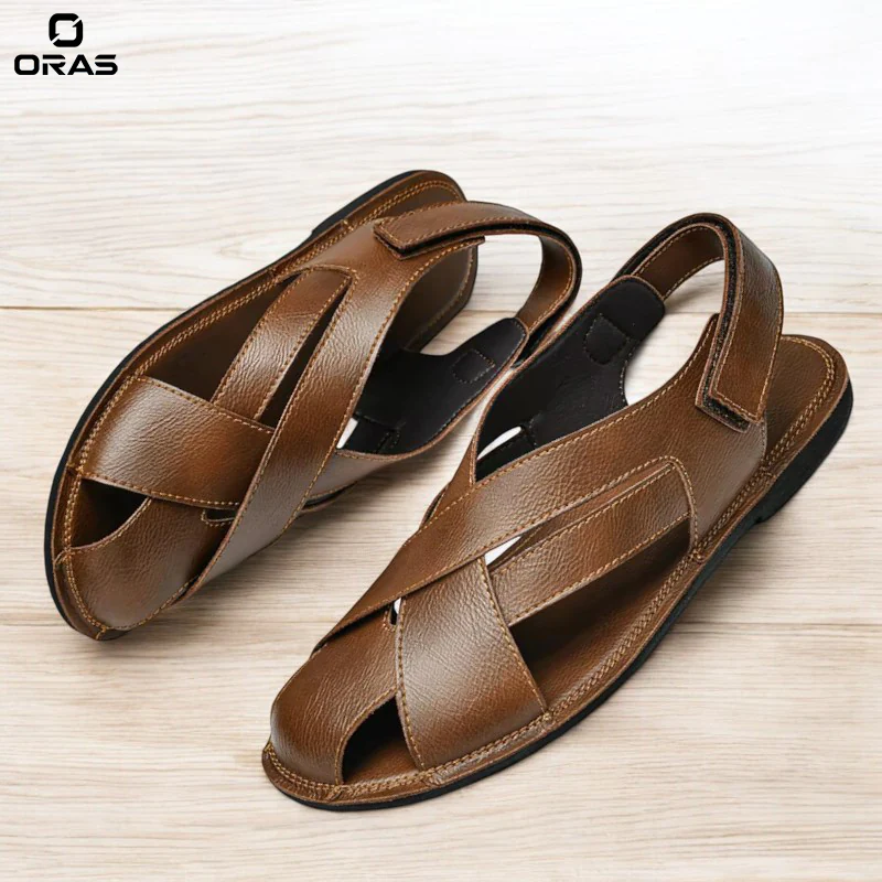 Z3019 ORAS Genuine Leather Sandal For Men