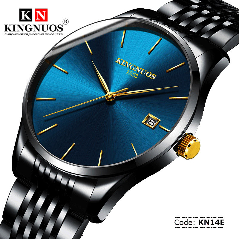 KN14E KINGNUOS Ultra Thin Watch for Men