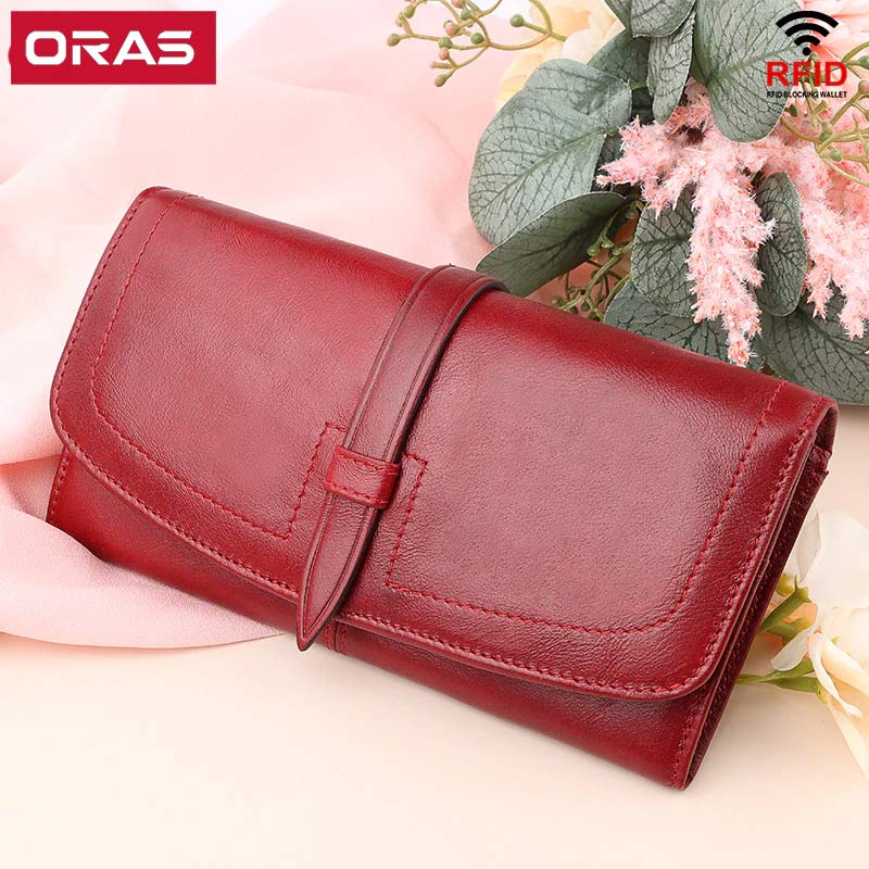 RA69M ORAS Genuine Leather Ladies Purse